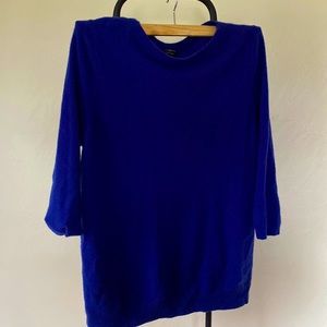 Talbots 3/4 sleeve length light weight sweater